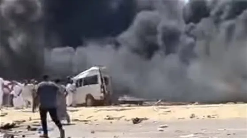 «11 سيارة تفحمت».. أسماء مصابي حادث تصادم طريق مطروح - الإسكندرية