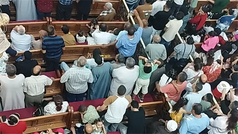 بحضور الأنبا تكلا.. صلوات وتماجيد احتفالا بعيد الصعود بقنا