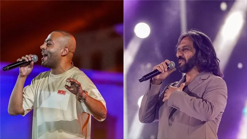 تامر عاشور وبهاء سلطان يتألقان في حفلهما بمهرجان صيف بنغازي|صور