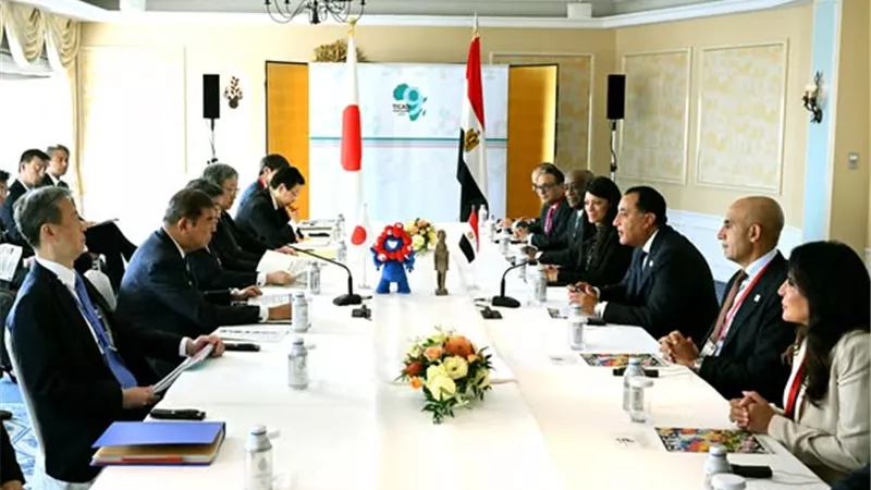  رئيس وزراء اليابان يعرب عن دعمه لأي شركة يابانية ترغب بالاستثماربقناة السويس