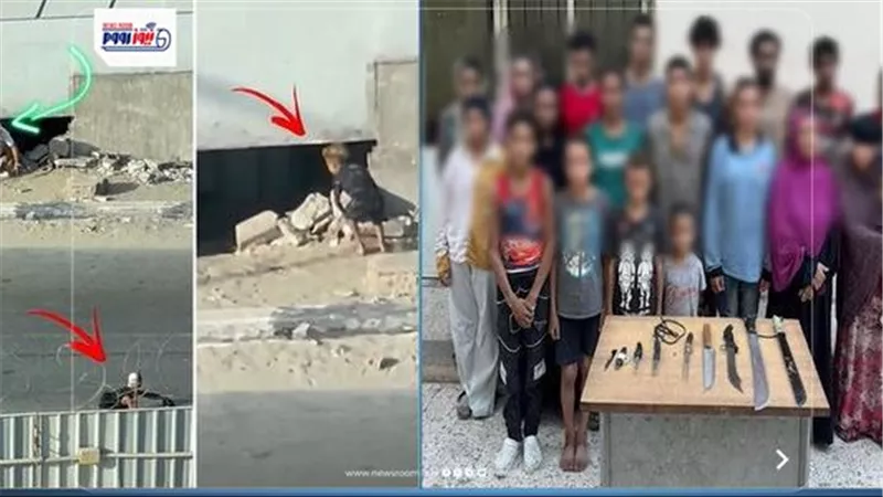 الأمن يداهم 