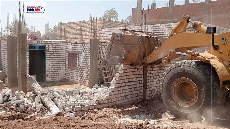 المنيا: إزالة 518 حالة تعدٍ على أملاك الدولة خلال المرحلة الأولى من الموجة 27