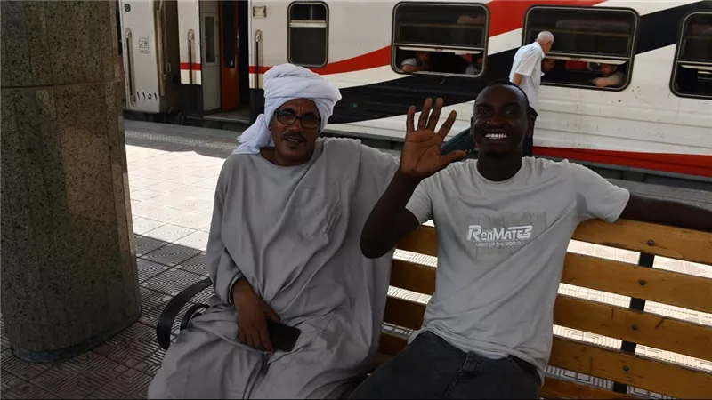 السكة الحديد تسير القطار السابع لعودة الأشقاء السودانيين إلى وطنهم
