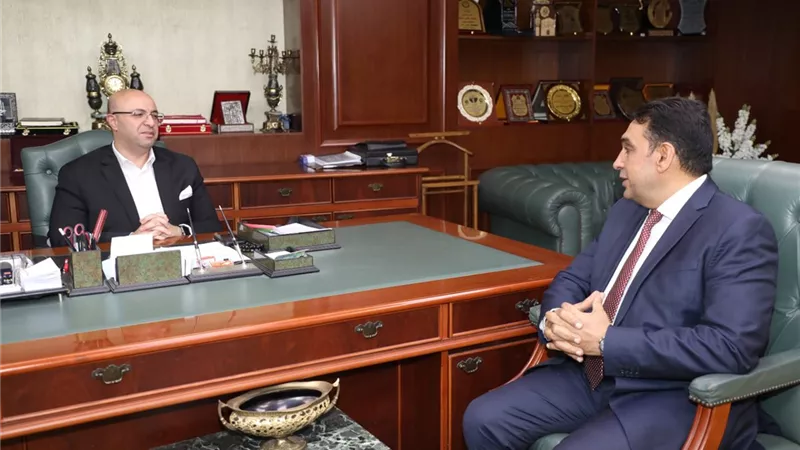 محافظ بني سويف يستقبل السكرتير العام المساعد 