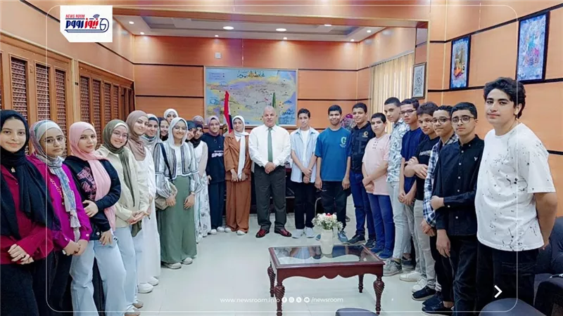 وكيل تعليم الفيوم يلتقي بالمتفوقين لشرح نظام البكالوريا المصرية الجديد