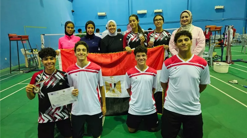 نتائج مميزة لمنتخب الريشة الطائرة بالبطولة العربية المدرسية بالأردن