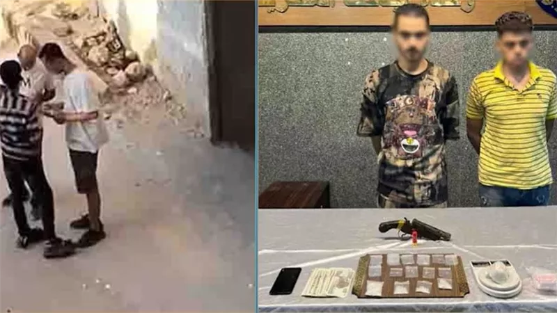 مباحث المطرية بالمرصاد لهما.. سقوط تاجرَي مخدرات بعد فيديو فاضح 