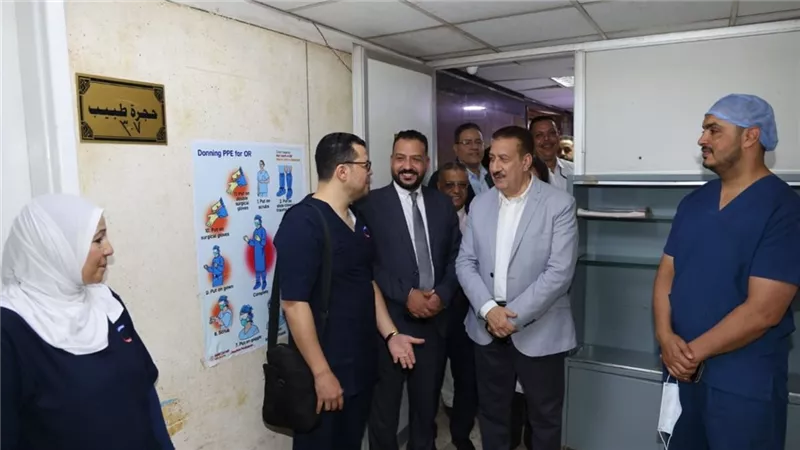 محافظ المنوفية يفتتح وحدة جراحة الوجه والفكين بمستشفى الهلال بشبين الكوم