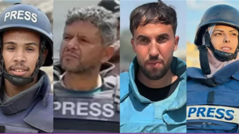 «اتحاد الصحفيين ببريطانيا»: ندعو إلى تحقيق دولي بشأن استهداف الصحفيين في غزة