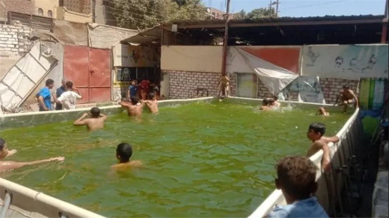 بسبب ظهور مياه ملوثة.. غلق حمام سباحة متنقل في بني سويف