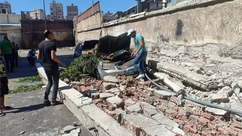 المطبخ وقوع عليهم.. انهيار جزئي في منزل دون خسائر بسوهاج 