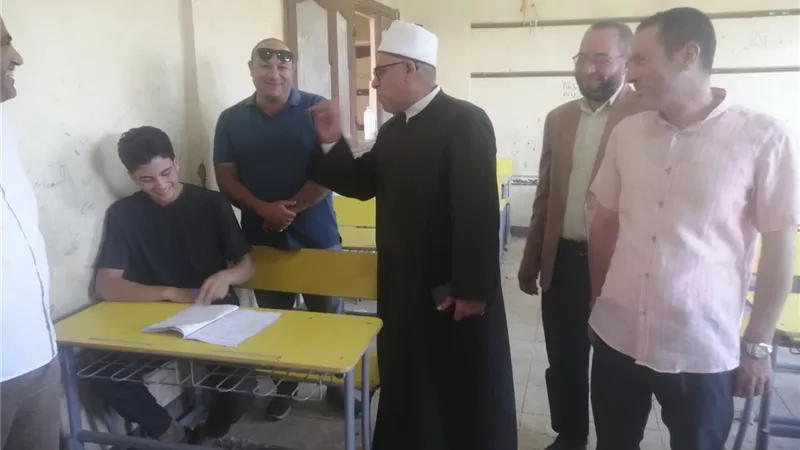 ختام امتحانات الدور الثانى للشهادة الثانوية الأزهرية ببني سويف