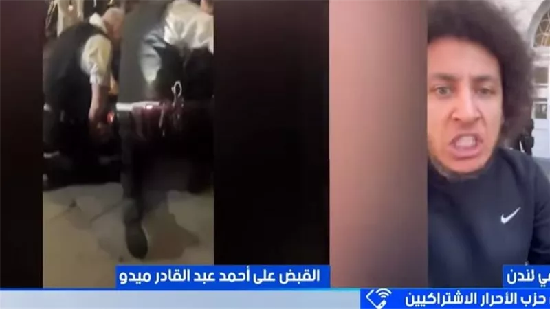 طارق درويش: اعتقال أحمد عبد القادر يكشف ازدواجية المعايير البريطانية  