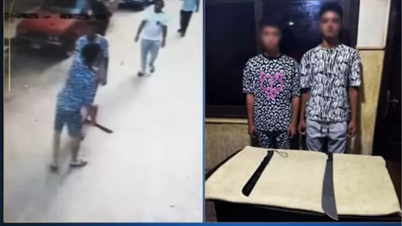 القبض على عاطلين بعد اعتدائهما على حلاق بسلاح أبيض في بني سويف