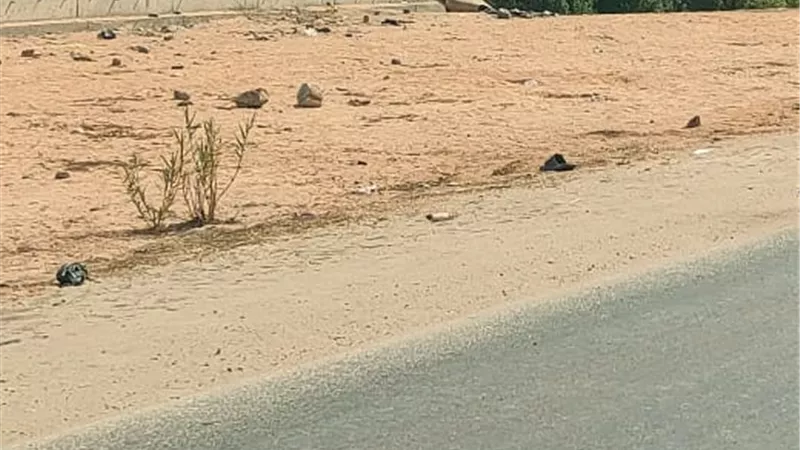 استغاثة من تعطل عملية ازدواج طريق خمسة حديث بمحافظة دمياط 