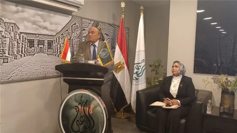  اللواء سمير فرج في ضيافة حزب الوعي: تهجير الشعب الفلسطيني خط أحمر 