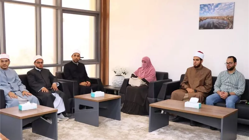 محافظ دمياط يستقبل واعظى قافلة مجمع البحوث الإسلامية