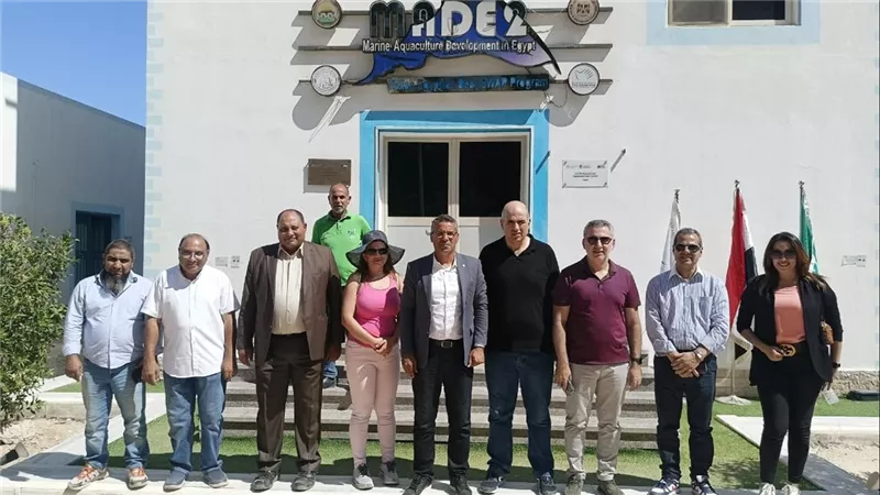وزير الزراعة اللبناني يتفقد عدد من المشروعات التنموية بالنوبارية والإسكندرية