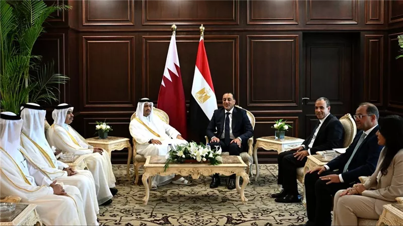 تنفيذ مخرجات اتفاق السيسي وتميم.. تفاصيل لقاء مدبولي ونظيره القطري