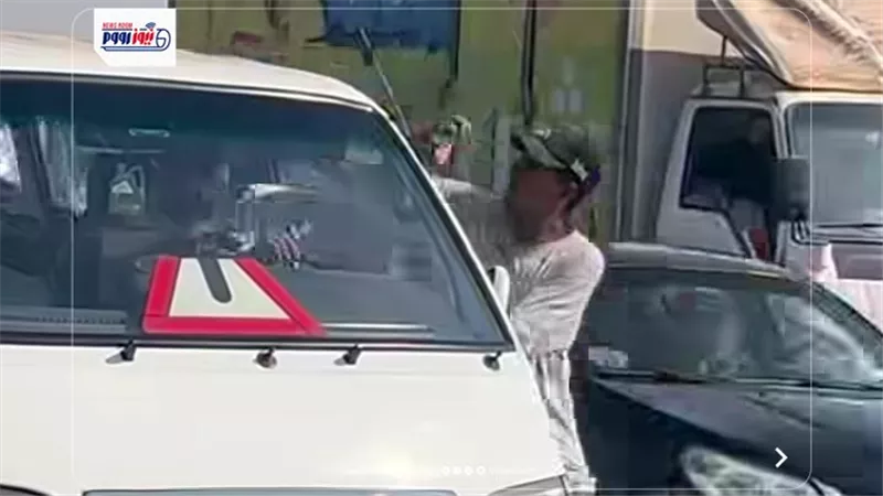 ‏القبض على بلطجي الدائري.. فرض إتاوات وتهشيم سيارات السائقين بالسلام