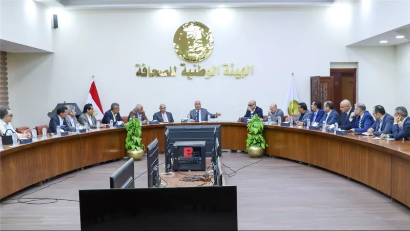 الهيئة الوطنية للصحافة تناقش الخطة القومية لتطوير المحتوي الإعلامي