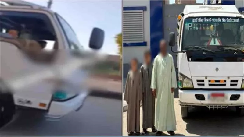 بعد تداول فيديو لهما.. ضبط طفلان يقودان سيارة نقل بأسيوط 