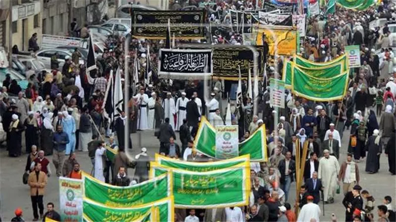 موكب المولد النبوي الشريف.. الصوفية تحتفي من «الجعفري» لسيدنا الحسين
