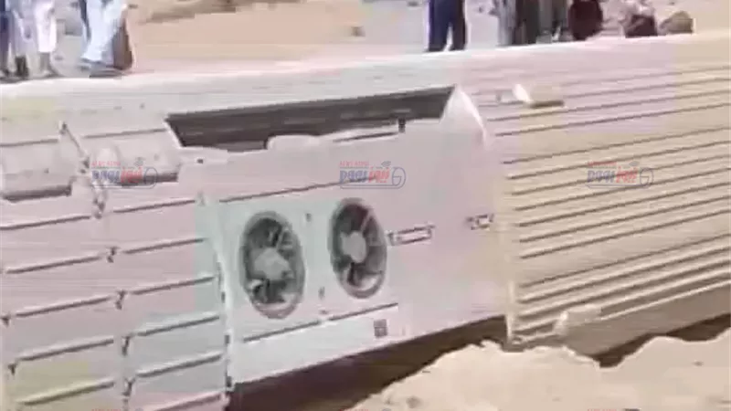 ننشر الصور الأولى لخروج عربات قطار مطروح عن مسارها