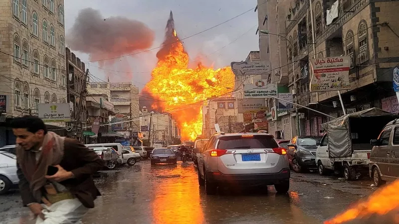 مصدر يمني: انفجارات متتالية بصنعاء تكشف تكتيكاً جديداً ضد الحوثيين |فيديو