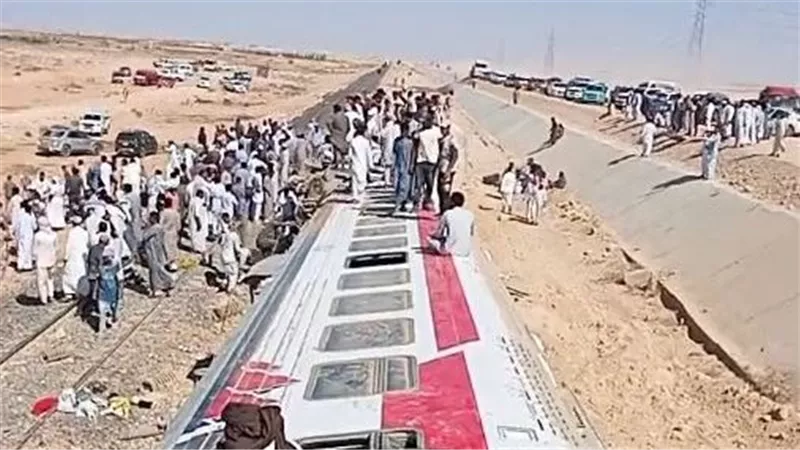 مصدر بالصحة: حصر المصابين والوفيات مستمر في حادث قطار مطروح