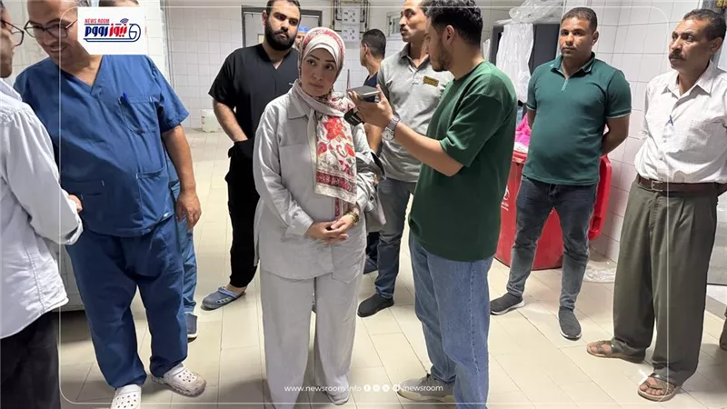 وكيل وزارة الصحة تتفقد الخدمة الليلة بمستشفى الفيوم العام