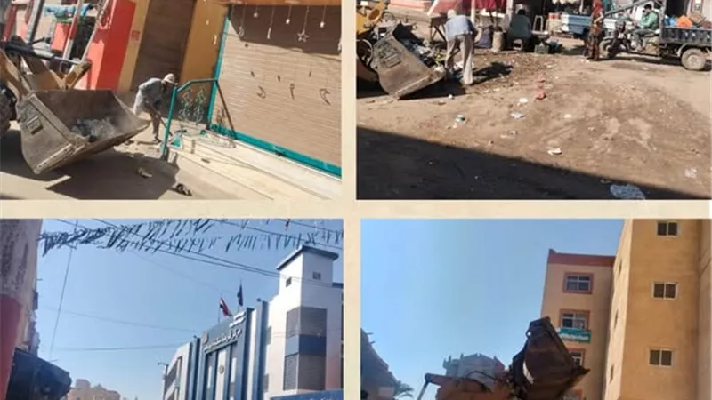 الأجهزة التنفيذية بالشرقية تواصل جهودها لرفع كفاءة منظومتي النظافة بالشوارع