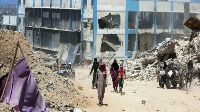 مفوضية حقوق الإنسان: الاحتلال يقصف تجمعات المدنيين النازحين