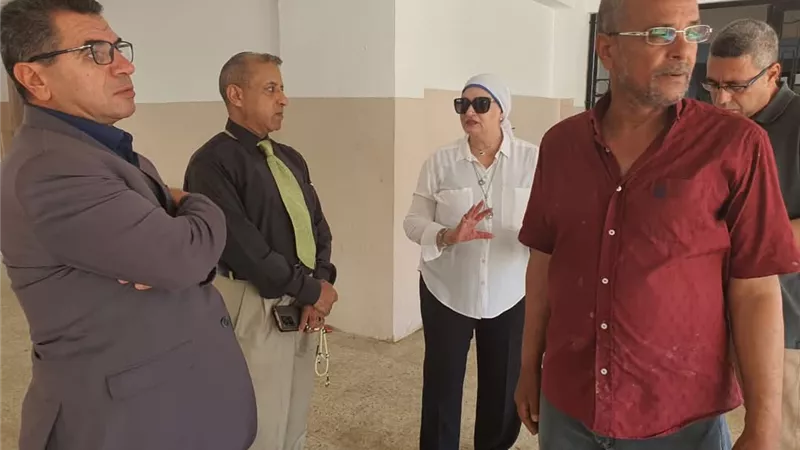 وكيلة تعليم السويس تتفقد المدارس استعدادًا للعام الدراسي الجديد
