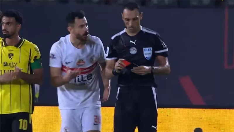 طرد الونش.. الزمالك يكمل مباراة وادي دجلة منقوصا بـ10 لاعبين