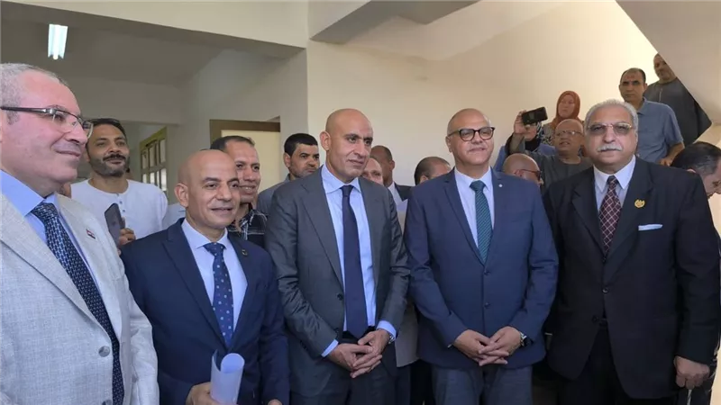 وزير التربية والتعليم يفتتح مدرسة مرصفا للتعليم الأساسي ببنها 