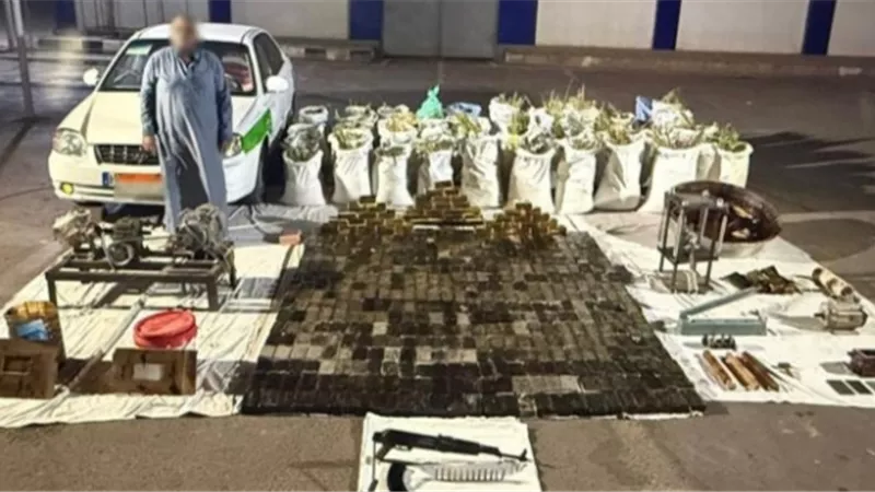 بـ46 مليون جنيه.. ضبط عنصر جنائي شديد الخطورة بحوزته أكثر من طن ونصف مخدرات