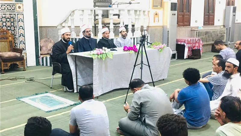«المولد النبوي.. نور بدد الظلمات» ندوة دينية في إدارة أوقاف عتاقة بالسويس