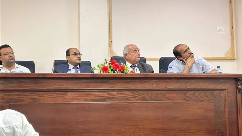 سمينار علمي لطلاب السعودية بكلية تكنولوجيا العلوم الصحية بني سويف