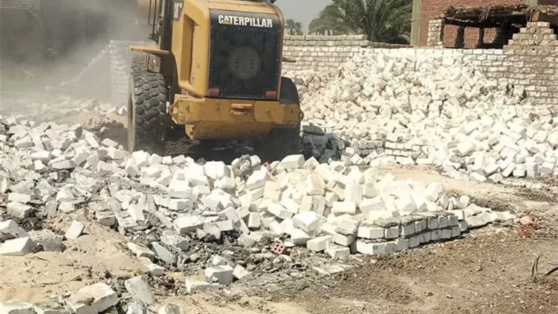 المرحلة الثانية لحملات الإزالة ببني سويف تحقق 207 إزالة بأول 3 أيام