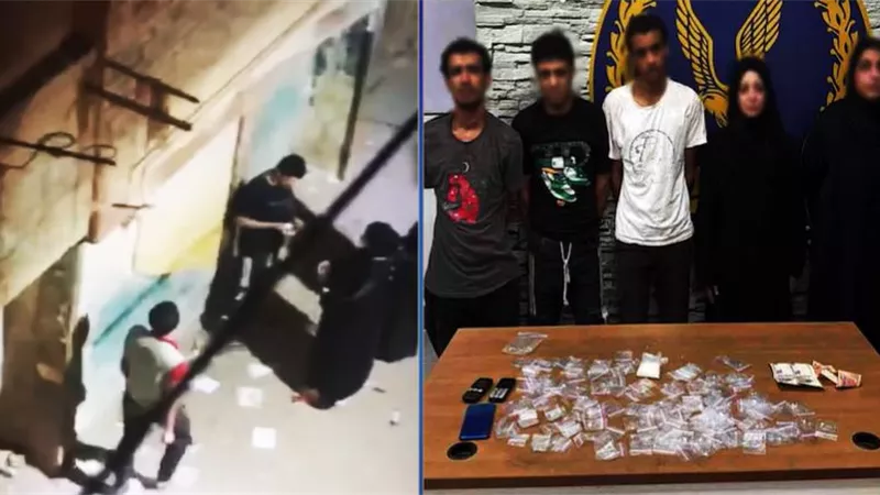 بعد تداول فيديو.. ضبط 3 رجال وسيدتين بحوزتهم مواد مخدرة في المطرية