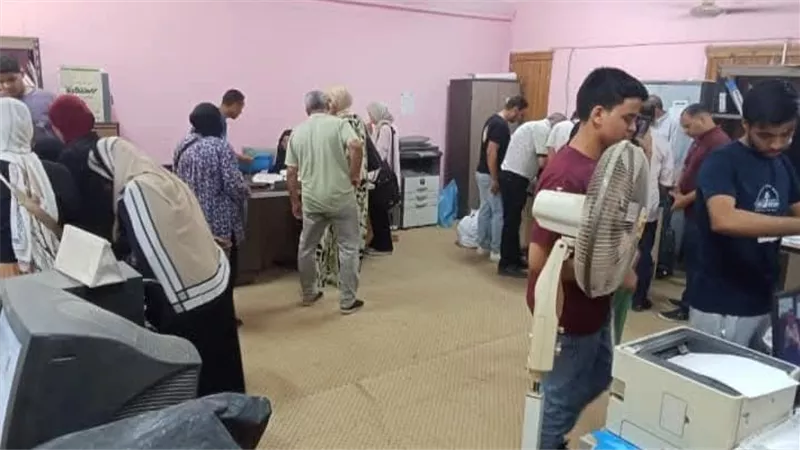 لكشف طبي لطلاب الطب البيطري بجنوب الوادي استعدادًا  للعام الدراسي