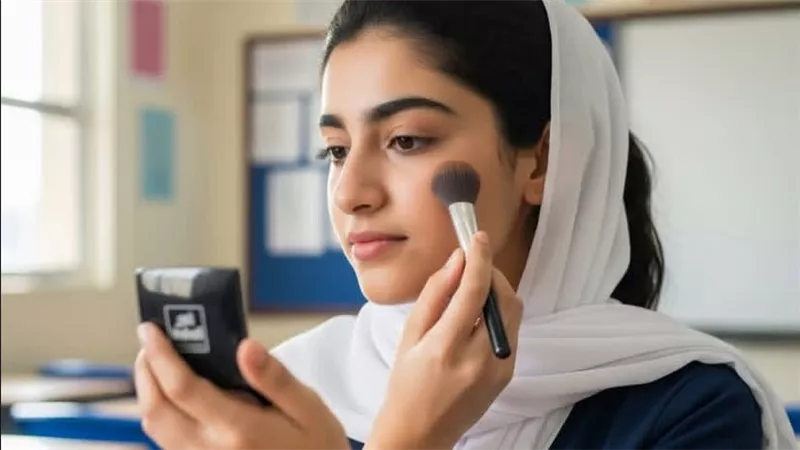 للحفاظ على صحة الطالبات.. الإمارات تحظر المكياج في المدارس