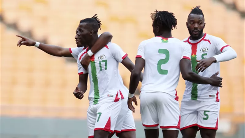 منافس مصر .. بوركينا فاسو يتقدم برباعيةبيضاء على جيبوتي في الشوط الأول
