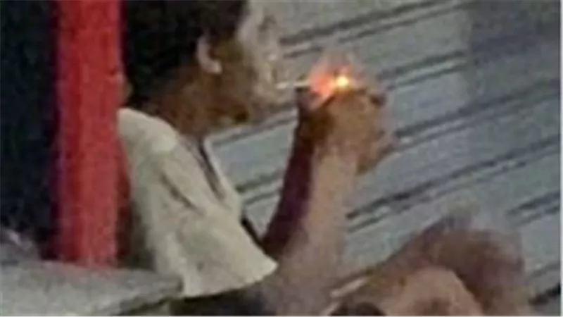 الأمن يفحص فيديو لشاب يشعل سيجارة مخدرات علنا في شارع التحرير بالدقي 