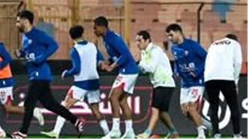 فقرة بدنية وفنية واستمرار تأهيل منسي وكايد في مران الزمالك