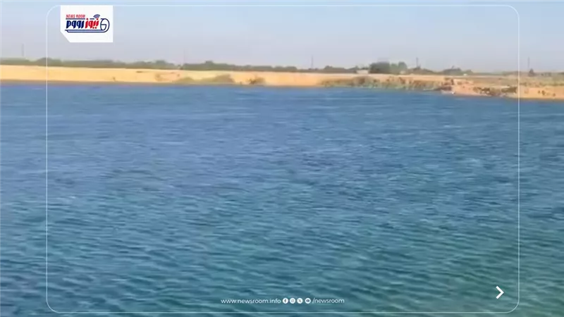 ظهور بحيرة غامضة في صحراء البهنسا بالمنيا و التحاليل تكشف حقيقتها 