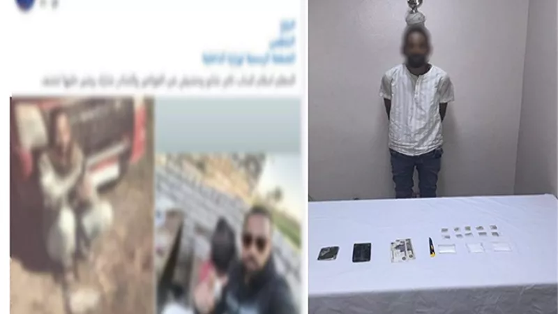 بعد تداول صور له على التواصل الاجتماعي.. ضبط تاجر مخدرات في قنا