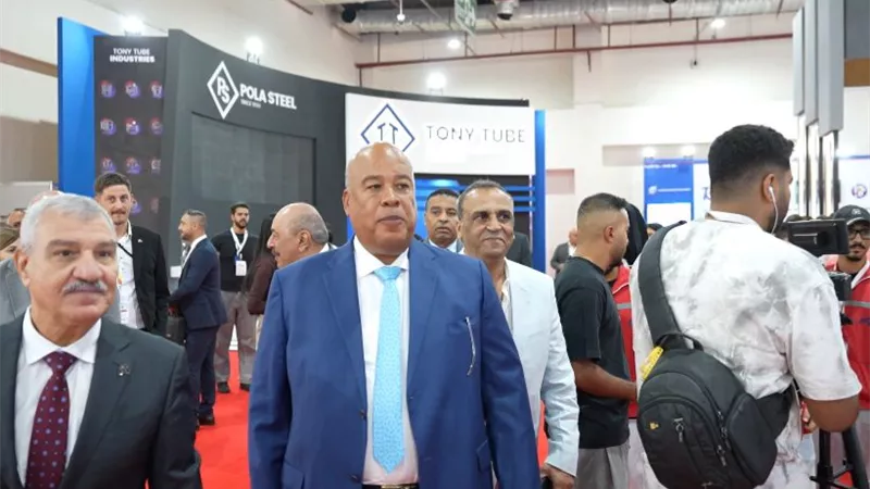 حديد العشري تشارك كراعٍ ألماسي في معرض ميتال آند ستيل الشرق الأوسط 2025