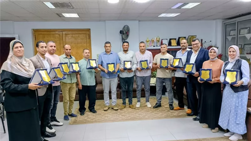 مياه المنوفية تُكرم الموظف المثالي لعام 2025             